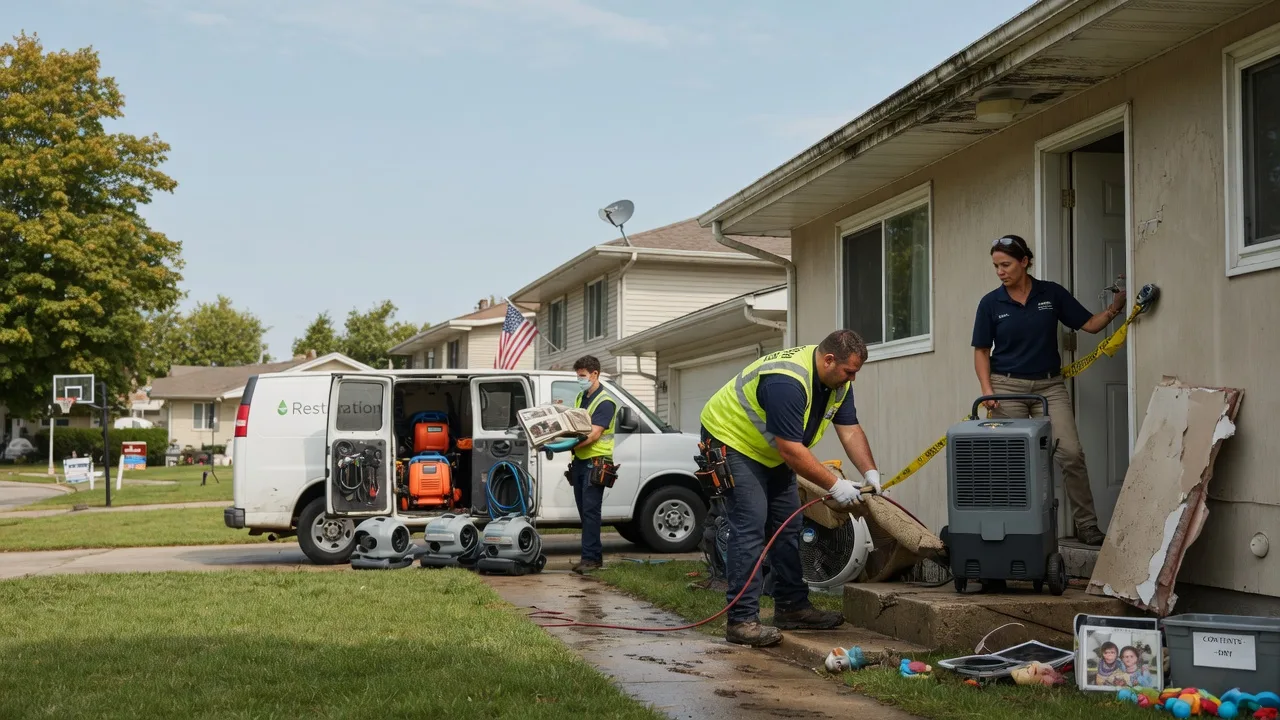 Water Damage Restoration in Winnebago, IL near me